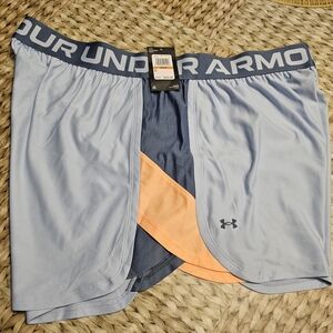 Under Armour Light Blue Athletic Shorts